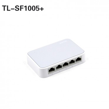 TP-LINK TL-SF1005+ 5口百兆交换机 4口网络交换器 分流器 分线器