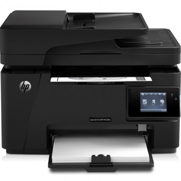 惠普HP LaserJet MFP M128fw一体机A4 打印 <strong style="color:red;">复印机</strong>扫描传真 有线/无...