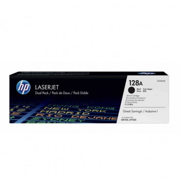 HP 128A 黑色原装 四色CE320A 321 322 323 LaserJet硒鼓适...