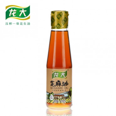 龙大芝麻油220ml 小磨香油火锅香油食用油山东特产