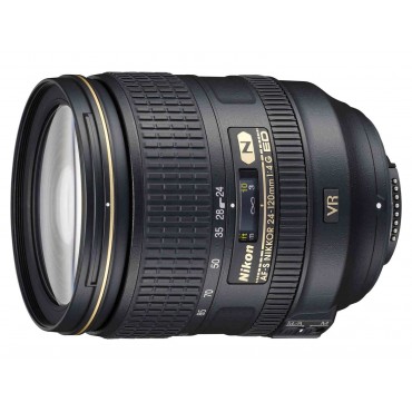 尼康 AF-S 24-120mm f/4G ED VR 广角变焦镜头 彩盒独立包装