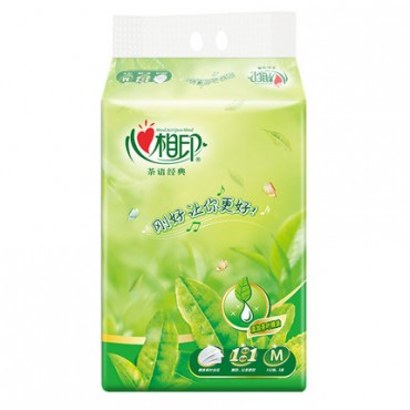 心相印茶语抽纸DT3200卫生纸大包日用餐巾纸3包/提