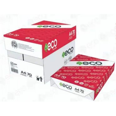 APP进口70G 5包装 <strong style="color:red;">复印纸</strong>ECO品牌A4办公复印/打印草稿纸